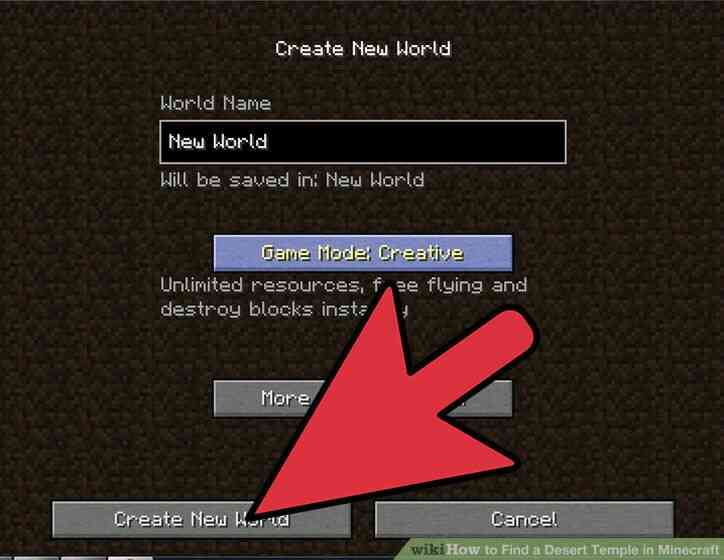 Image intitulée Trouver un Désert Temple dans Minecraft Étape 1